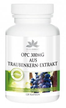 OPC 300mg from grapeseed extract 120cps