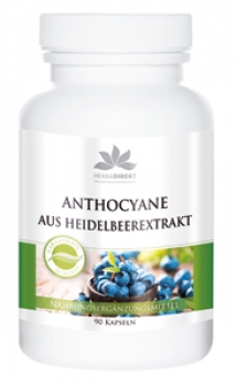 Heidelbeer-Extrakt mit Anthocyanen - 90 Kapseln